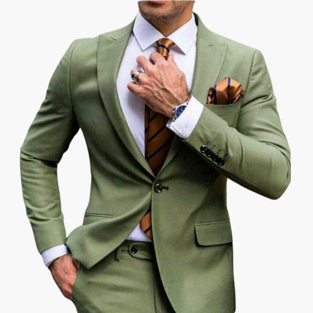 Modern 3-Piece Suit for Men - Tailored Wedding & Event Wear
