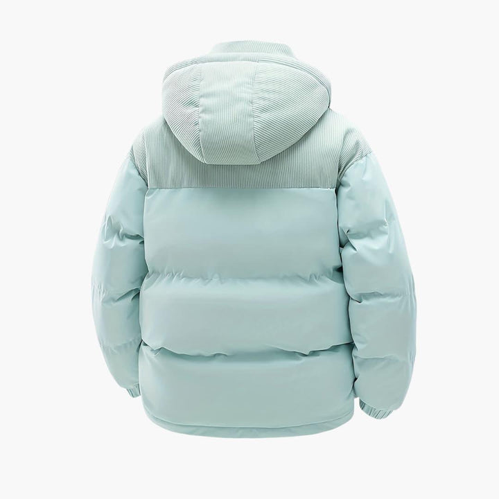 Modern Hooded Puffer Jacket for Men - MayfairMode