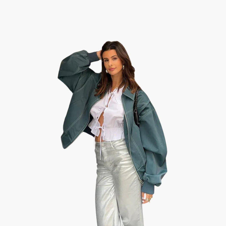 Trendy Oversized Coat for Women - MayfairMode