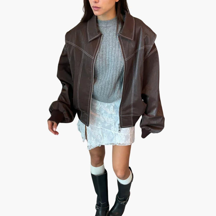 Trendy Oversized Coat for Women - MayfairMode
