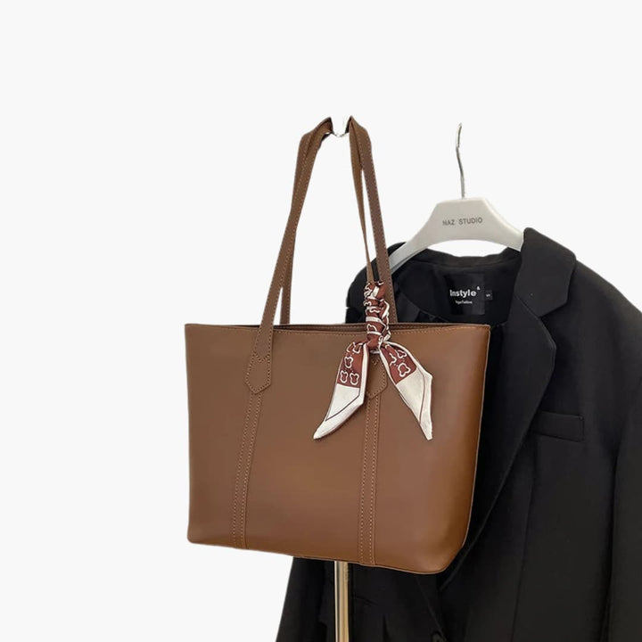 Women's Handbag with Generous Interior and Adjustable Straps
