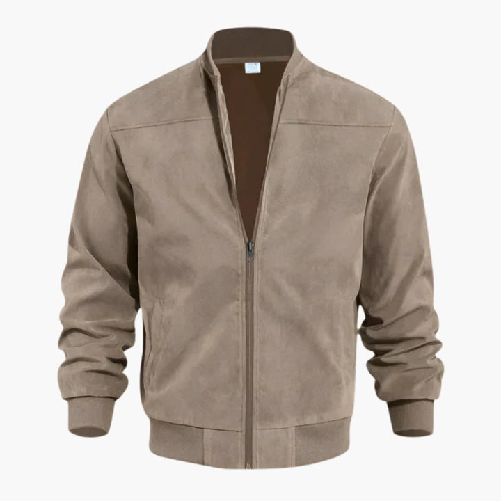 Slim Fit Bomber Jacket for Men