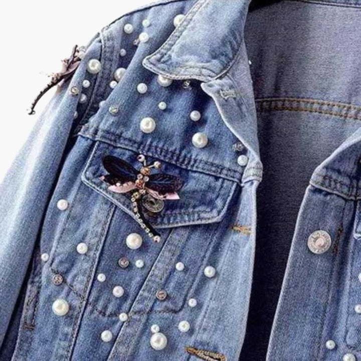 Modern Classic Denim Jacket for Women - MayfairMode