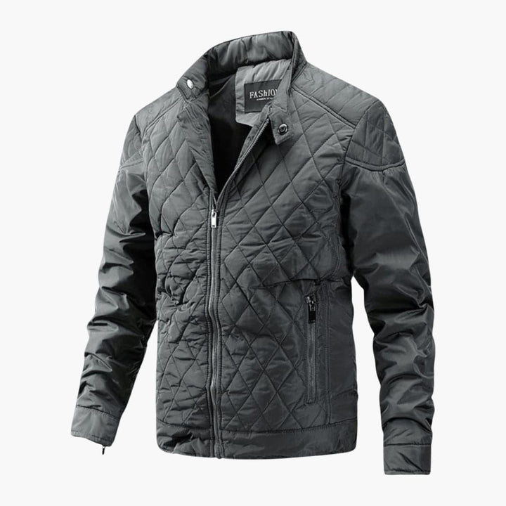 Stylish Checkered Jacket with Modern Design for Men - MayfairMode