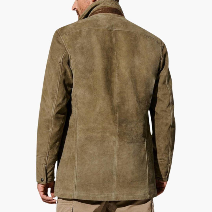 Vintage Buckskin Jacket for Men - MayfairMode