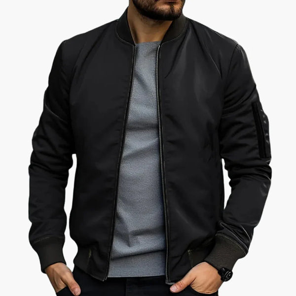 Zip Bomber Jacket for Men