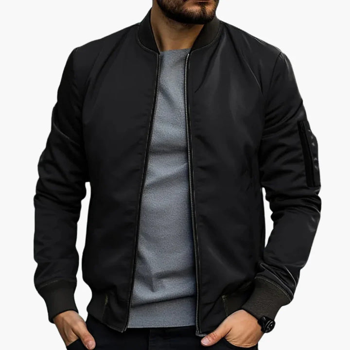 Zip Bomber Jacket for Men