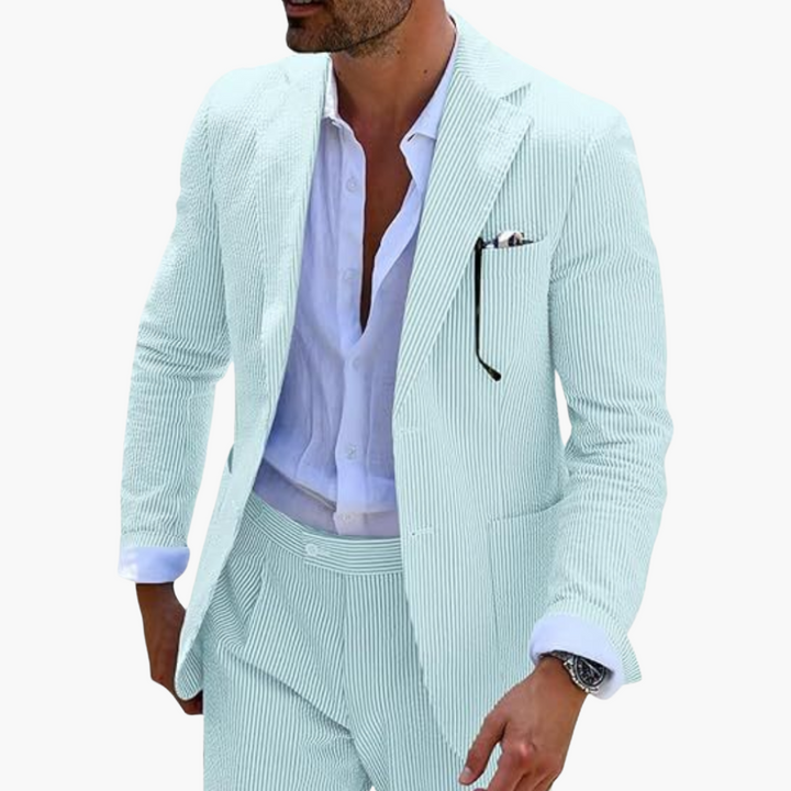 Summer Suit - Tailored Smart Wedding Guest Outfit for Men