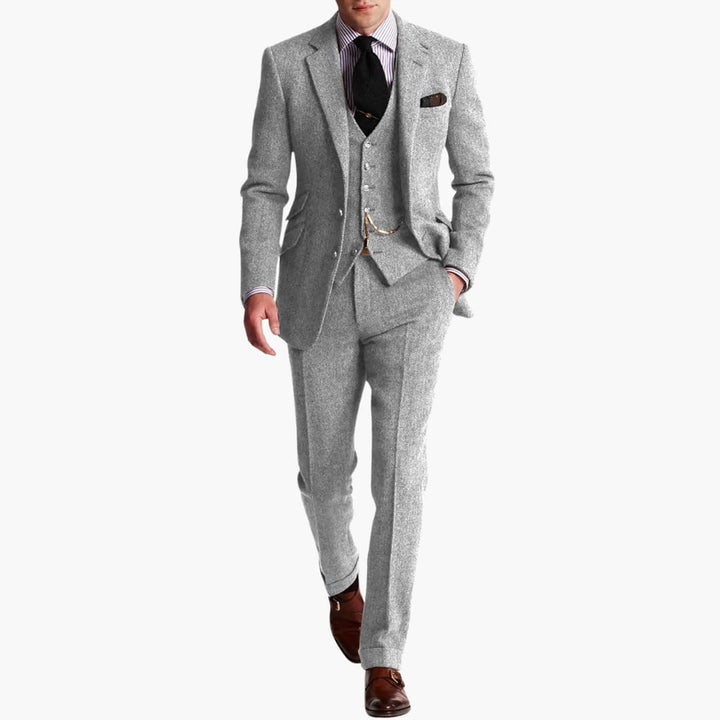 Semi-Casual Wedding Guest Suit - Slim Fit for Men Tailored Style