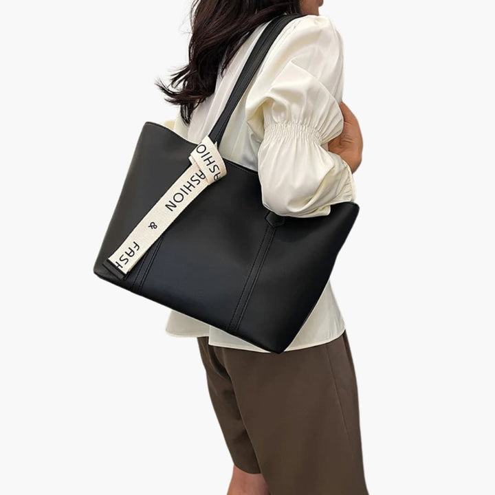 Women's Handbag with Generous Interior and Adjustable Straps