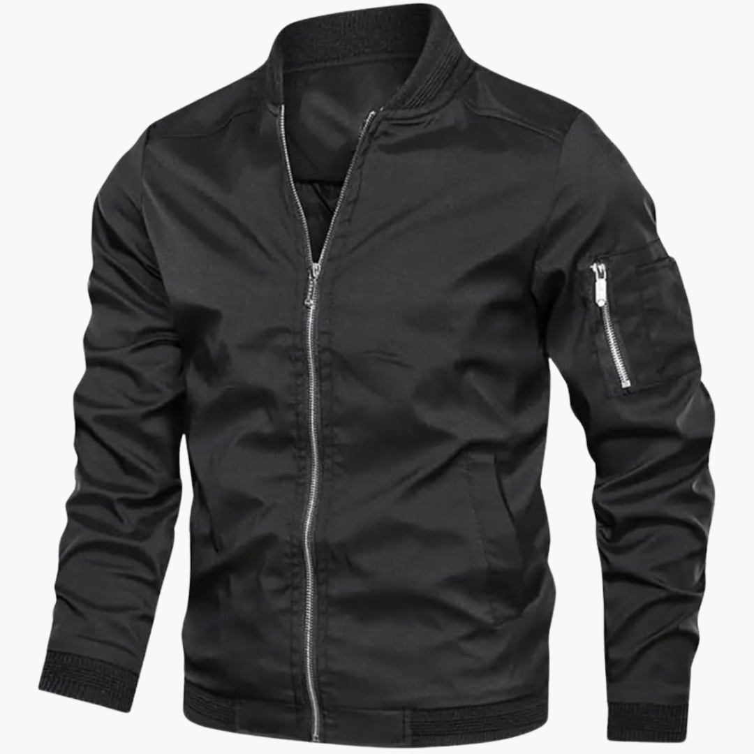 Slim Fit Bomber Jacket for Men