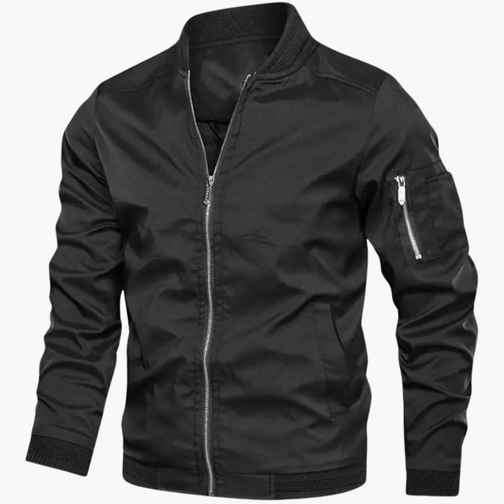 Slim Fit Bomber Jacket for Men