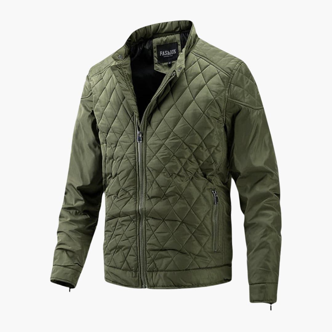Stylish Checkered Jacket with Modern Design for Men - MayfairMode