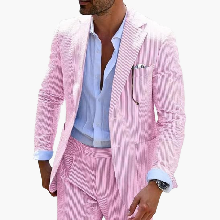 Summer Suit - Tailored Smart Wedding Guest Outfit for Men