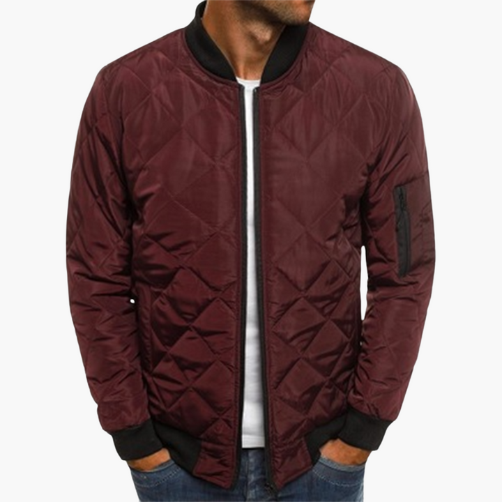 Padded Bomber Jacket for Men