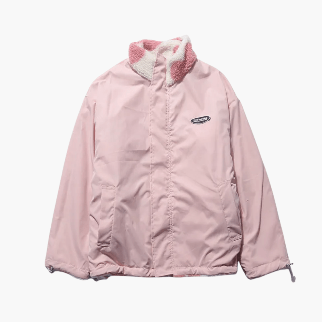 Timeless Double-Sided Heart Jacket for Women - MayfairMode