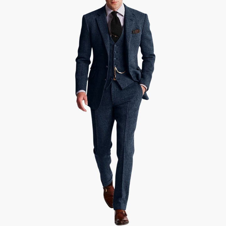 Semi-Casual Wedding Guest Suit - Slim Fit for Men Tailored Style