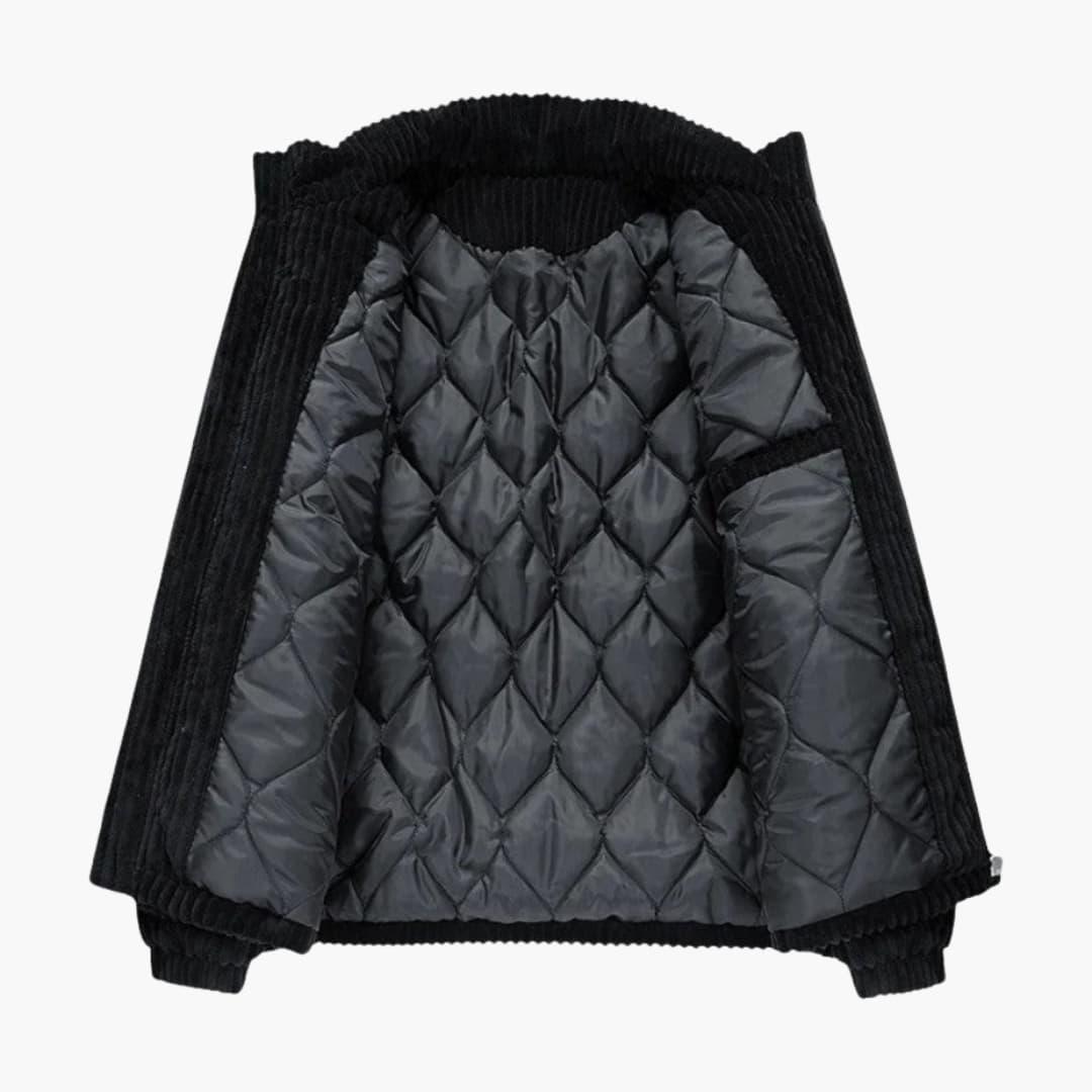 Classic Corduroy Parka Jacket for Men - MayfairMode