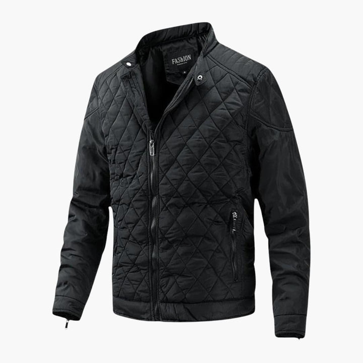 Stylish Checkered Jacket with Modern Design for Men - MayfairMode