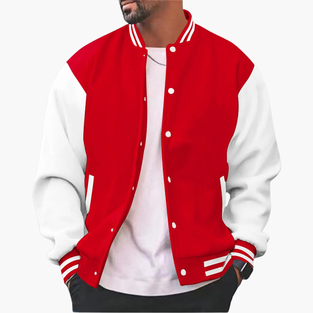 Varsity Bomber Jacket for Men