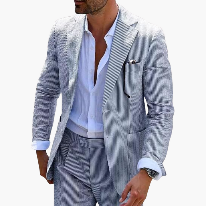 Summer Suit - Tailored Smart Wedding Guest Outfit for Men