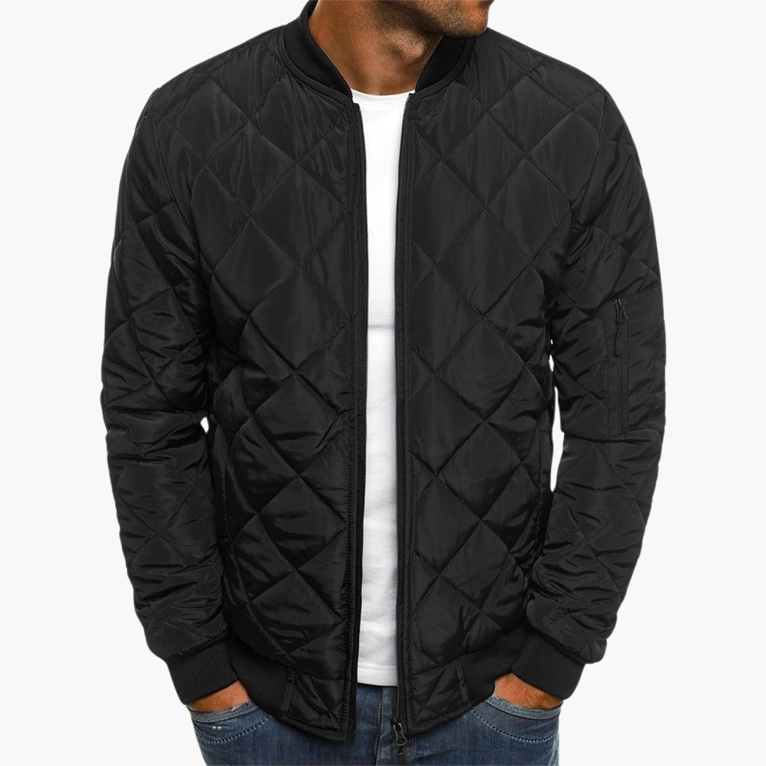 Padded Bomber Jacket for Men