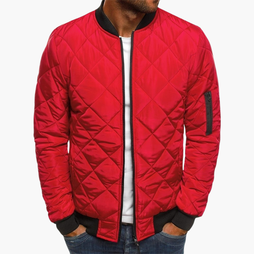 Padded Bomber Jacket for Men