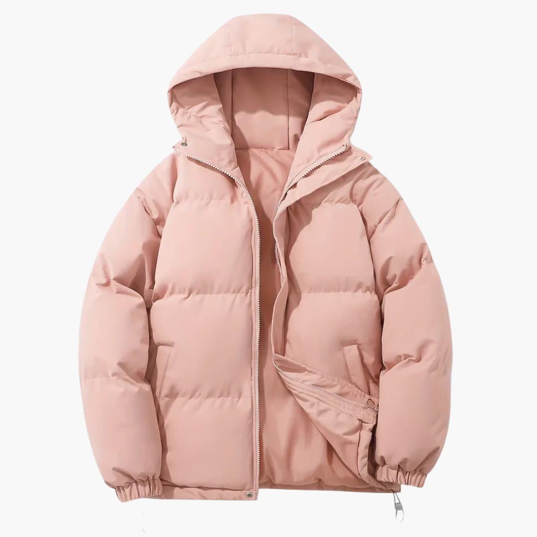 Warm and Comfortable Winter Jacket with Hood for Women - MayfairMode