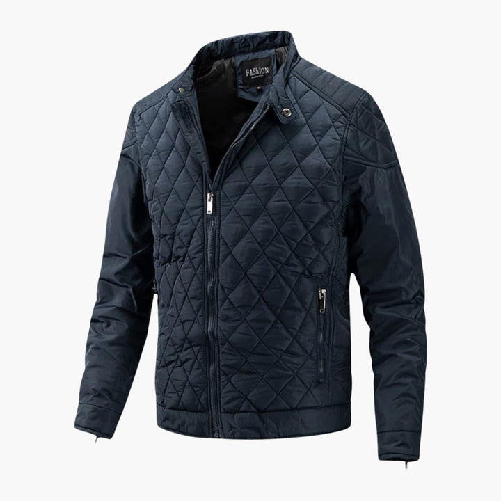 Stylish Checkered Jacket with Modern Design for Men - MayfairMode