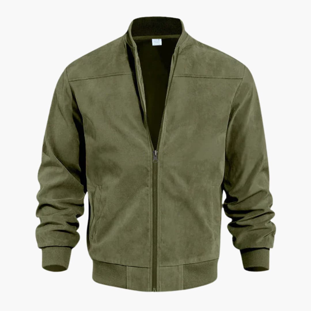 Slim Fit Bomber Jacket for Men