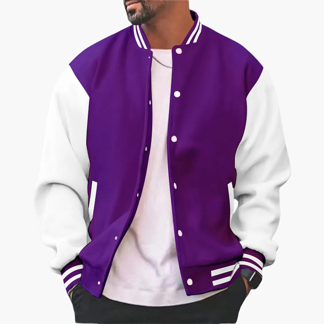 Varsity Bomber Jacket for Men