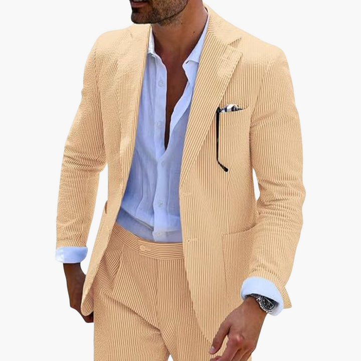 Summer Suit - Tailored Smart Wedding Guest Outfit for Men
