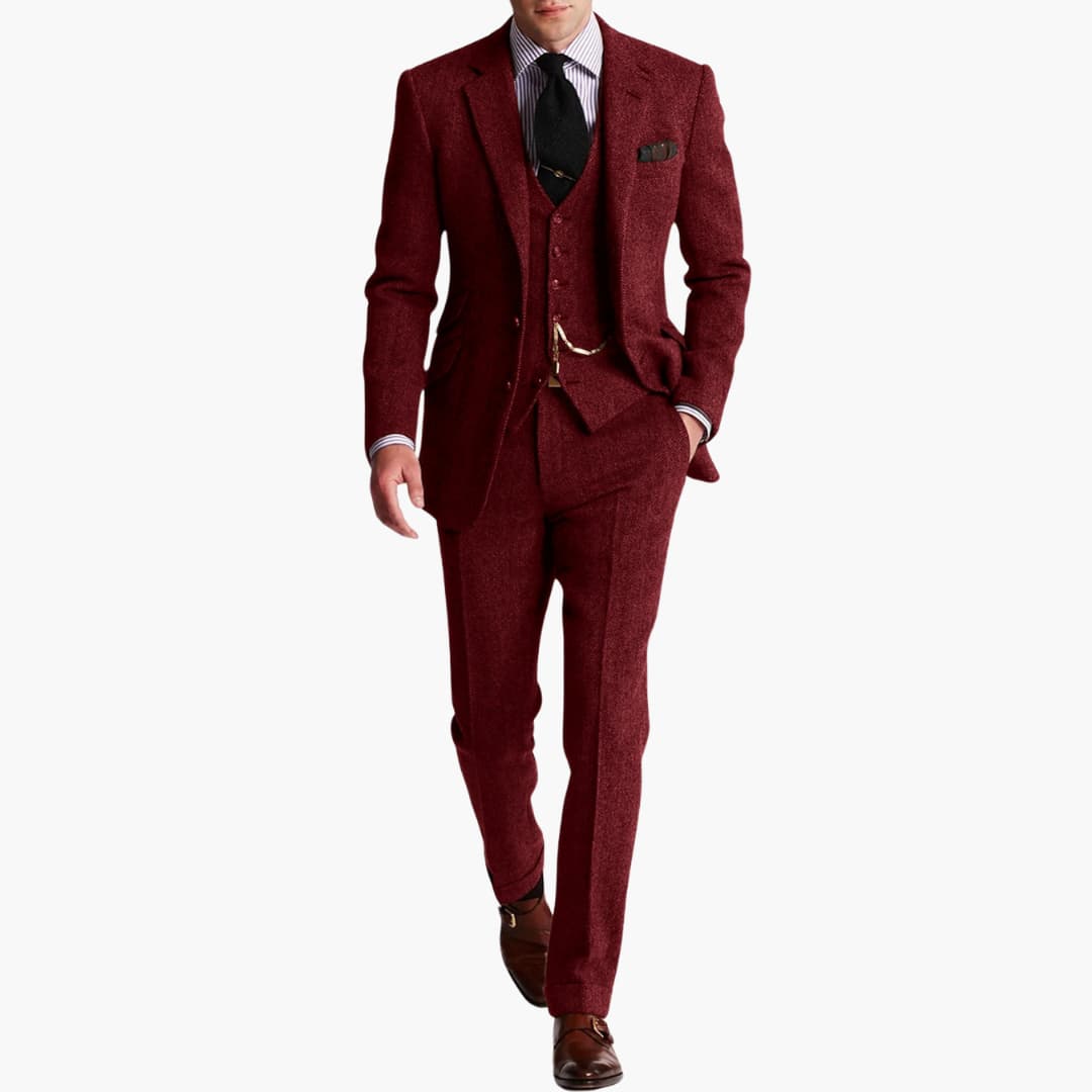 Semi-Casual Wedding Guest Suit - Slim Fit for Men Tailored Style