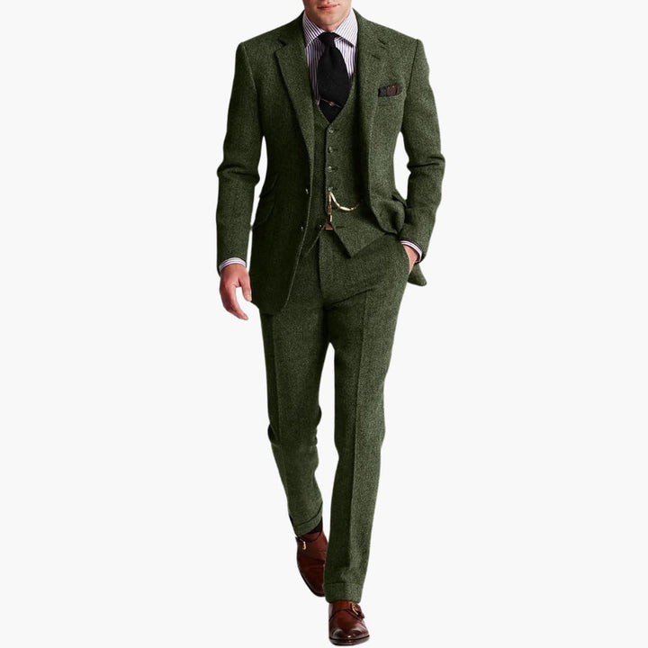 Semi-Casual Wedding Guest Suit - Slim Fit for Men Tailored Style