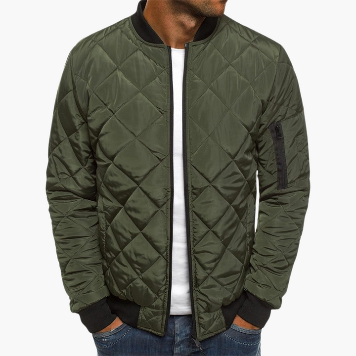 Padded Bomber Jacket for Men