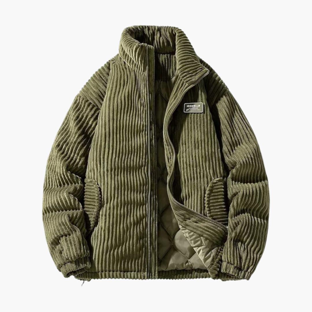 Classic Corduroy Parka Jacket for Men - MayfairMode