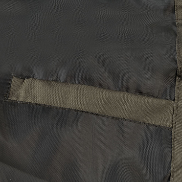 Ribbed Hem Bomber Jacket for Men