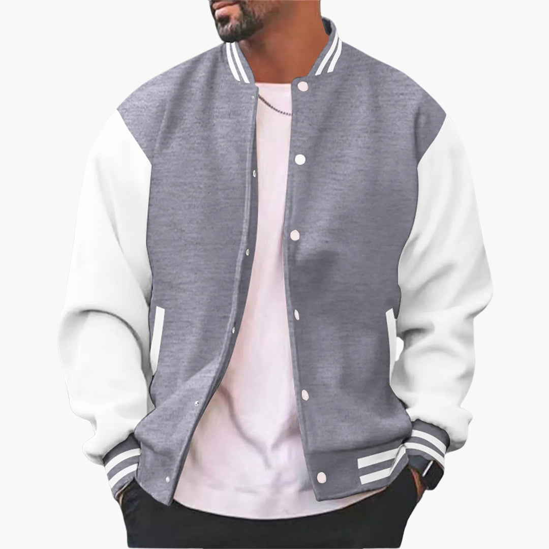 Varsity Bomber Jacket for Men