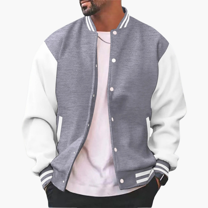 Varsity Bomber Jacket for Men