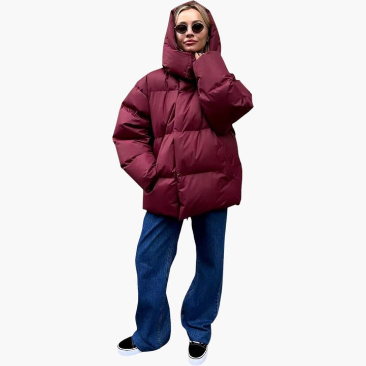Warm and Stylish Oversized Puffer for Women - MayfairMode