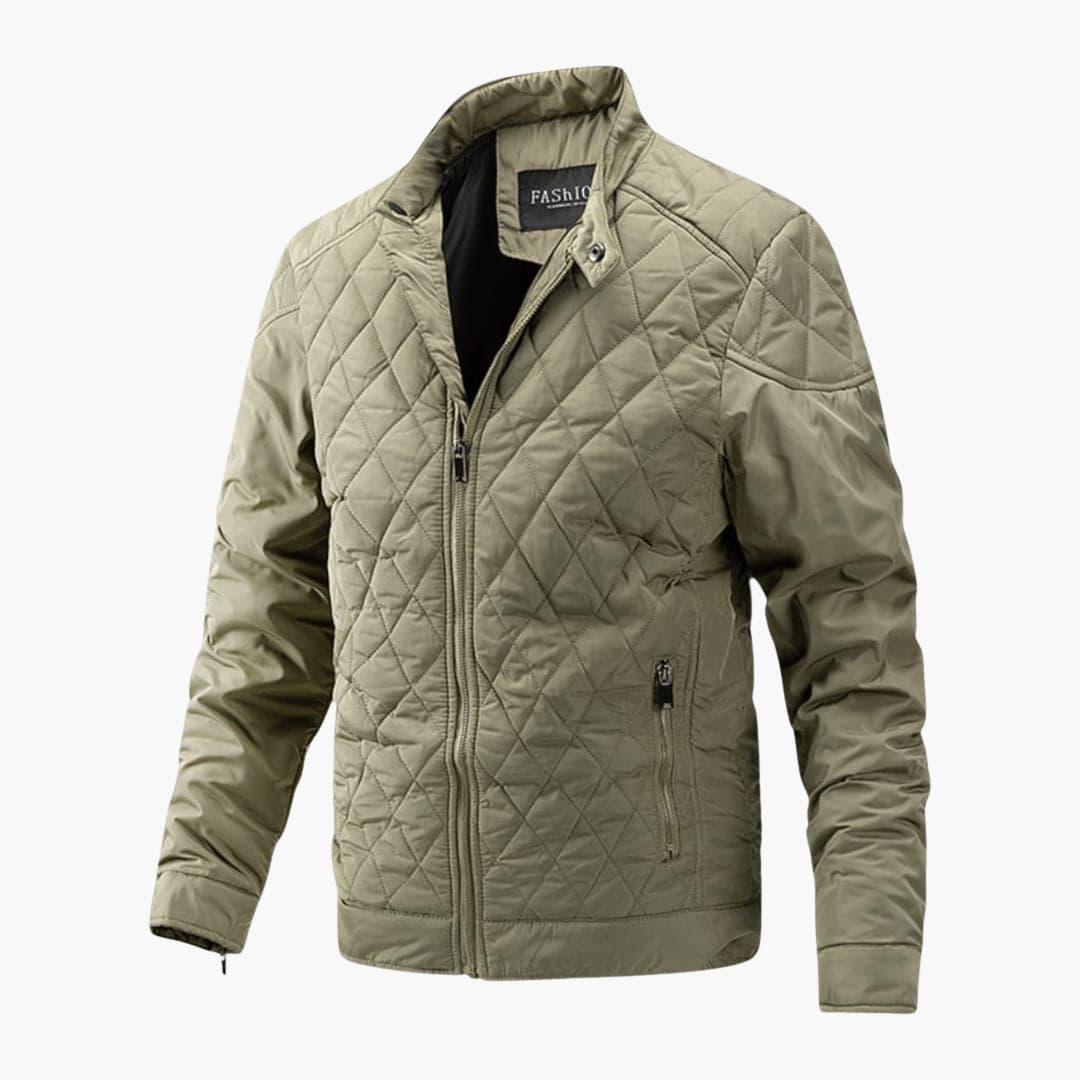 Stylish Checkered Jacket with Modern Design for Men - MayfairMode
