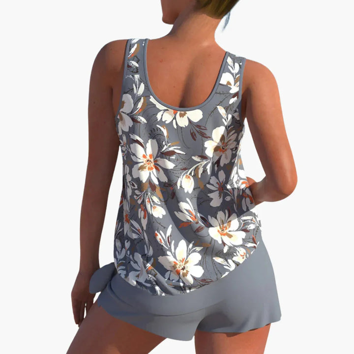 Two-Piece Tankini Set for Women - Comfortable Swimwear for Summer
