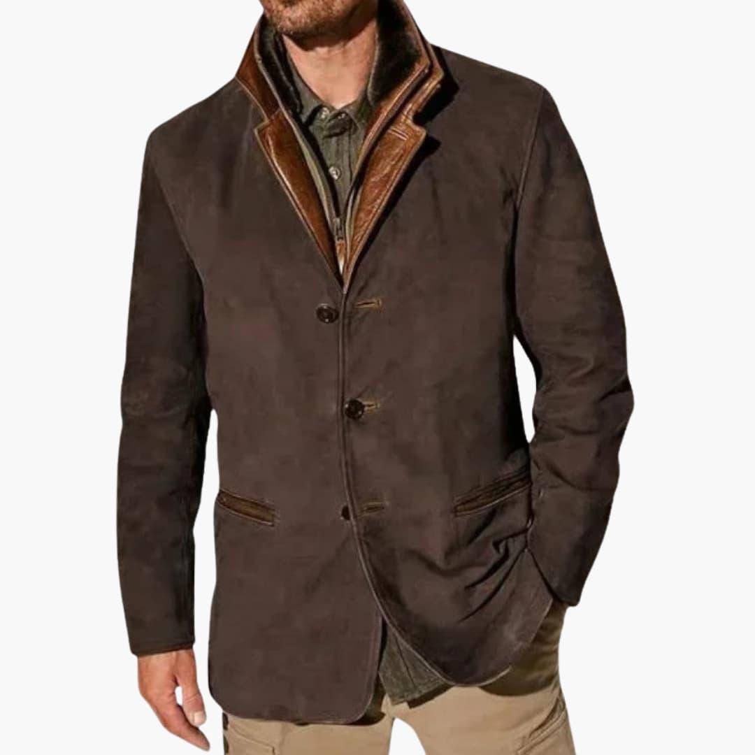 Vintage Buckskin Jacket for Men - MayfairMode