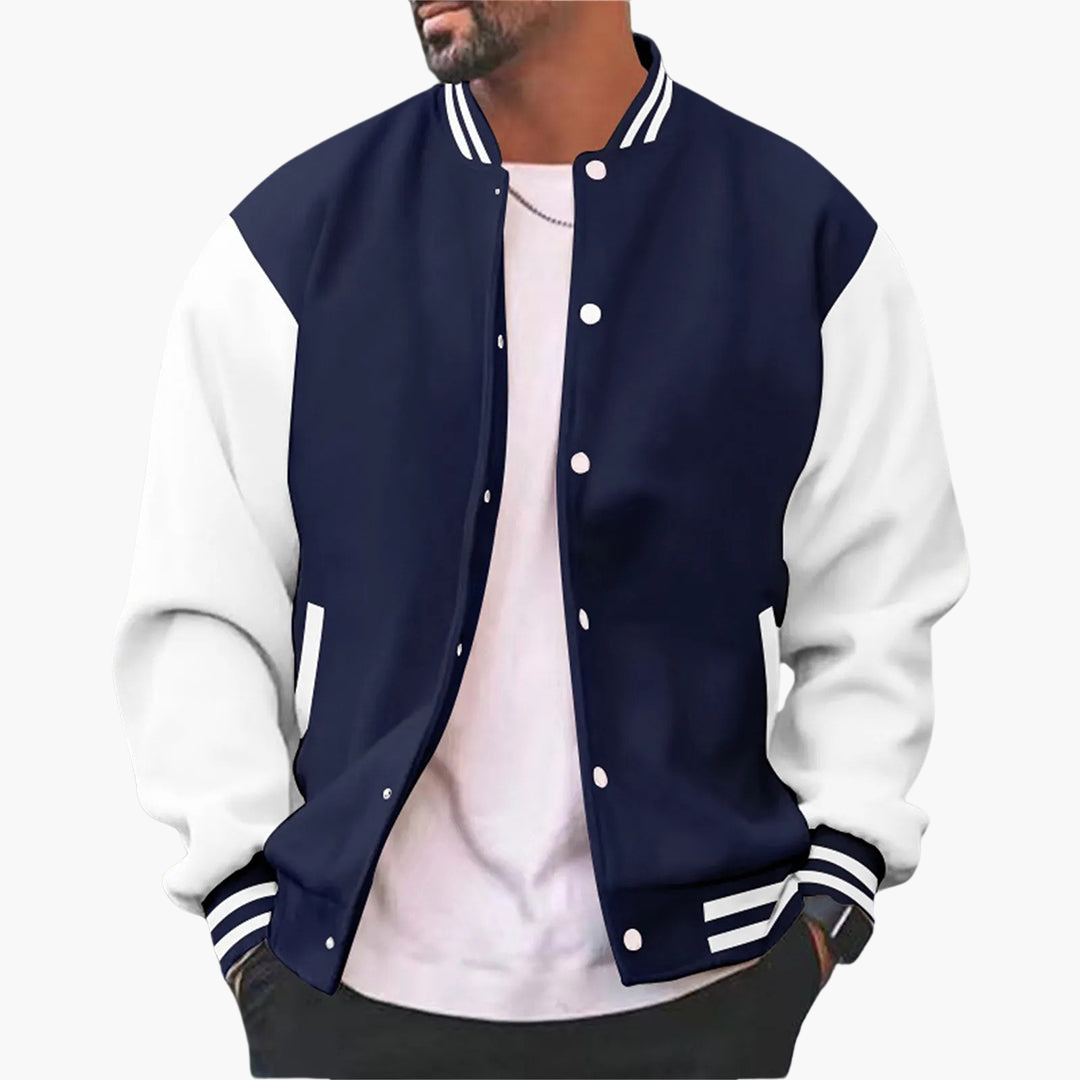 Varsity Bomber Jacket for Men