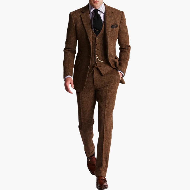 Semi-Casual Wedding Guest Suit - Slim Fit for Men Tailored Style