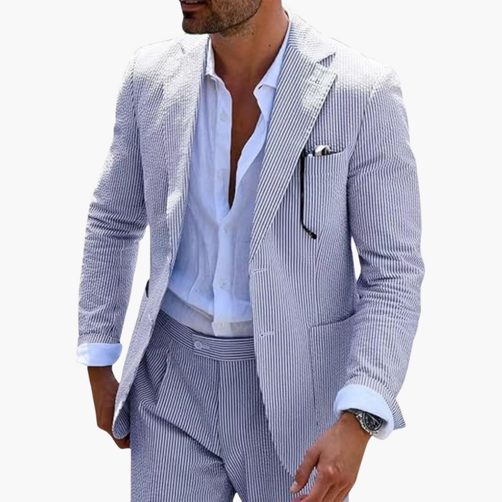 Summer Suit - Tailored Smart Wedding Guest Outfit for Men