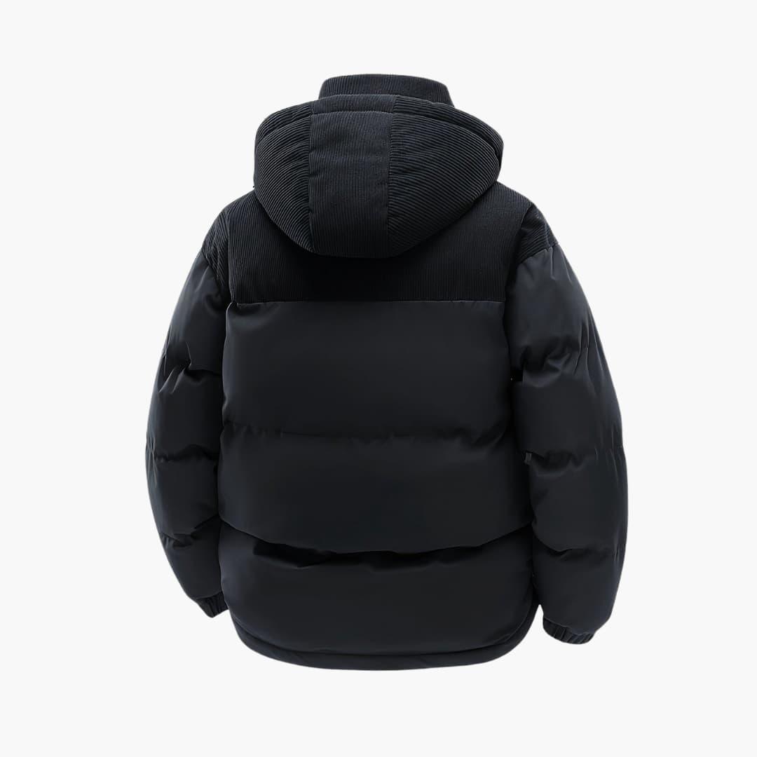 Modern Hooded Puffer Jacket for Men - MayfairMode