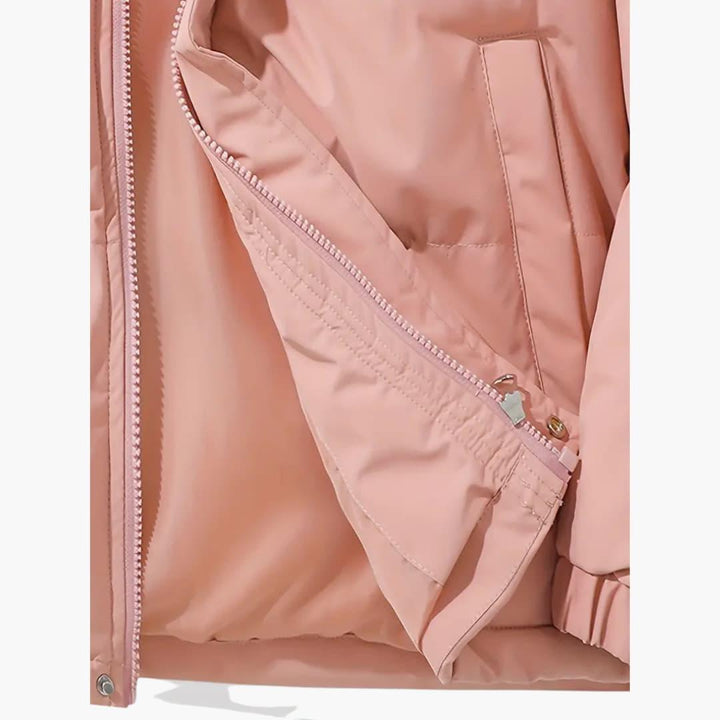 Warm and Comfortable Winter Jacket with Hood for Women - MayfairMode