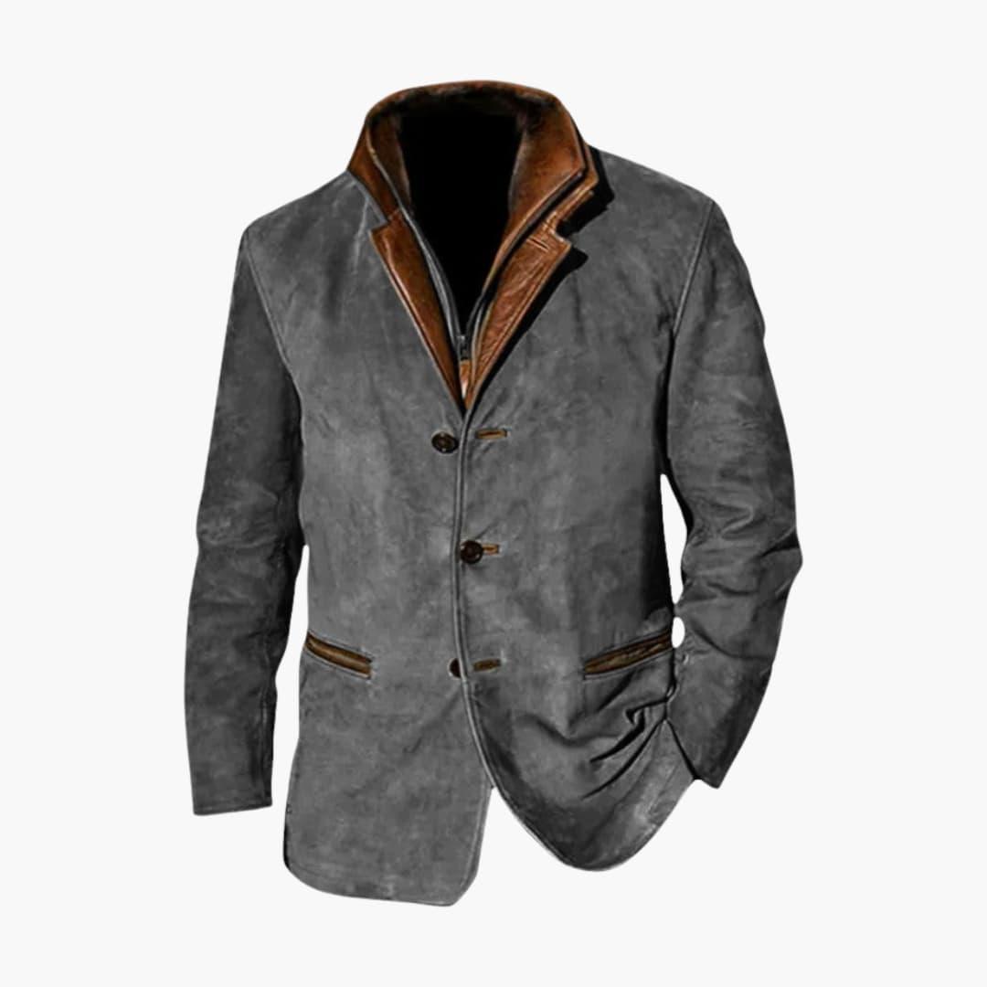 Vintage Buckskin Jacket for Men - MayfairMode