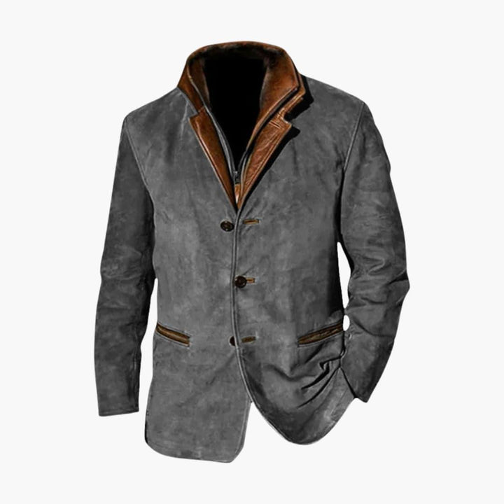 Vintage Buckskin Jacket for Men - MayfairMode